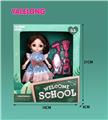 OBL885375 - 6-INCH 13 JOINT 3D EYE FASHION HIGH SCHOOL DOLL