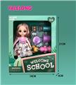 OBL885376 - 6-INCH 13 JOINT 3D EYE FASHION HIGH SCHOOL DOLL