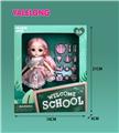 OBL885377 - 6-INCH 13 JOINT 3D EYE FASHION HIGH SCHOOL DOLL
