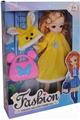 OBL885697 - 12 INCH DOLL WITH BAG