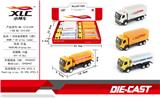 OBL885784 - 1: 50 ALLOY CONTAINER TRUCK AND TANK TRUCK (8 PCS)