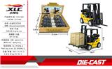 OBL885802 - RETURN ALLOY FORKLIFT (8 OIL ALLOY FIRE TRUCK (8PCS)