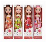 OBL886434 - 24 CENTIMETER 5 JOINT 3D DOLL 1 4 COLOR