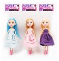 OBL886455 - 24 CM 5-JOINT 3-D MESH DOLL IN 3 COLORS