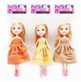 OBL886456 - 24 CM 5-JOINT 3-D MESH DOLL IN 3 COLORS