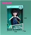 OBL886514 - 6 INCH 13 JOINT 3D EYES SMILE FACE LEARNING SEASON DOLL REAL BODY
