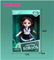 OBL886543 - 6-INCH 13 JOINT 3D EYE FASHION HIGH SCHOOL DOLL