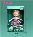 OBL886544 - 6-INCH 13 JOINT 3D EYE FASHION HIGH SCHOOL DOLL