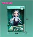 OBL886545 - 6-INCH 13 JOINT 3D EYE FASHION HIGH SCHOOL DOLL