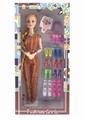 OBL886816 - 11.5 INCH 9 JOINT REAL LONG BRAID FASHION BARBIE