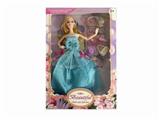 OBL886842 - 11.5-INCH SOLID BARBIE 9-JOINT WEDDING DRESS