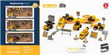 OBL886979 - 15PCS工程主题拖车套装