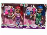 OBL887395 - WISH ELVES 14 INCH REAL SISTER BRIGHT CRYSTAL
