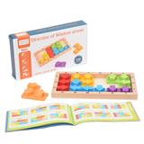 OBL887605 - 木制智慧方向箭拼拼乐