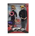 OBL888064 - 11 INCH BLACK LADYBUG PRINCESS PRINCE WITH THEME MUSIC