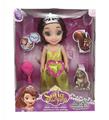 OBL888069 - 14 INCH 3D EYES SOFIA ENAMEL BODY WITH THEME MUSIC