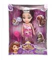 OBL888070 - 14 INCH 3D EYES SOFIA ENAMEL BODY WITH THEME MUSIC
