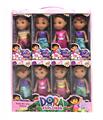 OBL888079 - 6-INCH SOLID DORA DISPLAY BOX 3 MIXED (16PCS)