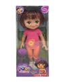 OBL888080 - 20 INCH DORA WITH COMB AND THEME MUSIC