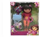 OBL888082 - 18 INCH REAL BODY 3D EYE DUO THEME SONG MUSIC LIGHT WITH SCHOOLBAG