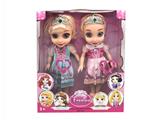 OBL888088 - 18 INCH 3D EYE 6 PRINCESS WITH LIGHT AND MUSIC
