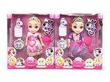 OBL888090 - 18 INCH 3D EYE 6 PRINCESS WITH LIGHT AND MUSIC