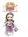 OBL888205 - 6-INCH JOINT FASHION REAL EYE DOLL / REAL BODY