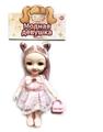 OBL888207 - 6-INCH JOINT FASHION REAL EYE DOLL / REAL BODY