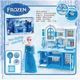 OBL888223 - 厨房系列+芭比冰雪奇缘灯光声音(三灯)