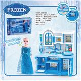 OBL888224 - 厨房系列+芭比冰雪奇缘灯光声音(三灯)