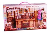 OBL888260 - KITCHEN SERIES AND MATCHING AND KITCHEN BARBIE BROWN LIGHT SOUND