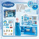 OBL888300 - CABINET ICE AND SNOW WONDERLAND AND MATCHING AND SANITARY WARE AND 11.5 INCH ICE BARBIE LIGHTING SOUND