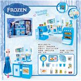 OBL888336 - SEPARABLE CABINET AND 9-INCH BARBIE AND SANITARY WARE AND MATCHING ICE AND SNOW QIYUAN LIGHTING SOUND