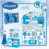 OBL888339 - SPLIT CABINET, 9-INCH BARBIE AND MATCHING ICE AND SNOW WONDERLAND LIGHTING SOUND