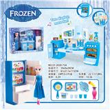 OBL888340 - SPLIT CABINET, 9-INCH BARBIE AND MATCHING ICE AND SNOW WONDERLAND LIGHTING SOUND