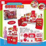 OBL888365 - SPLIT CABINET AND BARBIE RED LIGHT SOUND