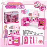 OBL888370 - SPLIT CABINET AND BARBIE PINK LIGHT SOUND
