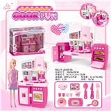 OBL888371 - SPLIT CABINET AND BARBIE PINK LIGHT SOUND