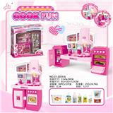 OBL888395 - SEPARABLE CABINET AND SANITARY WARE PINK LIGHT SOUND