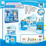 OBL888399 - SPLIT CABINET AND SANITARY WARE BLUE LIGHT SOUND