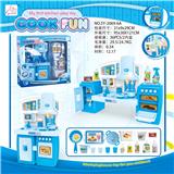 OBL888400 - SPLIT CABINET AND SANITARY WARE BLUE LIGHT SOUND