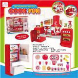 OBL888457 - 可分体橱柜大红灯光声音