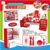 OBL888459 - 可分体橱柜大红灯光声音