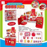 OBL888461 - 可分体橱柜大红灯光声音