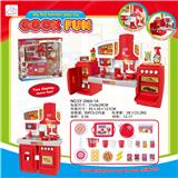 OBL888462 - 可分体橱柜大红灯光声音