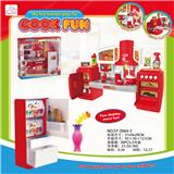 OBL888465 - 可分体橱柜大红灯光声音