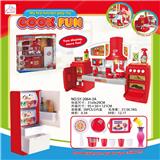 OBL888467 - 可分体橱柜大红灯光声音