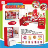 OBL888469 - 可分体橱柜大红灯光声音