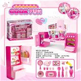 OBL888480 - 可分体橱柜粉红灯光声音