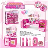 OBL888482 - 可分体橱柜粉红灯光声音